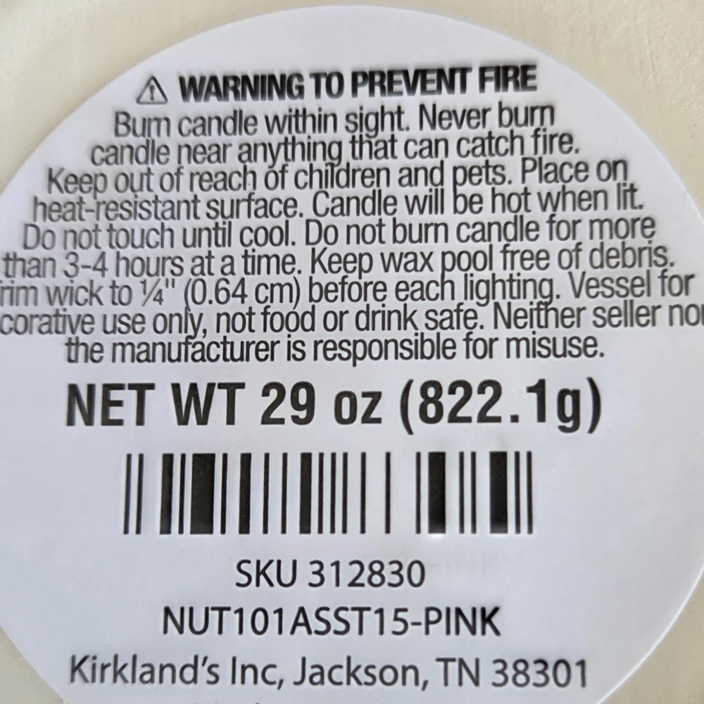 🔺️🆕️🔺️Kirklands Set Of Two, Nutcracker Candles.